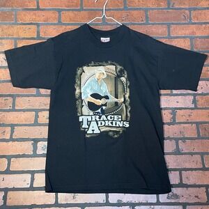 2010 Trace Adkins American Ride Tour T-shirt Made in the‎ USA - Men's L
